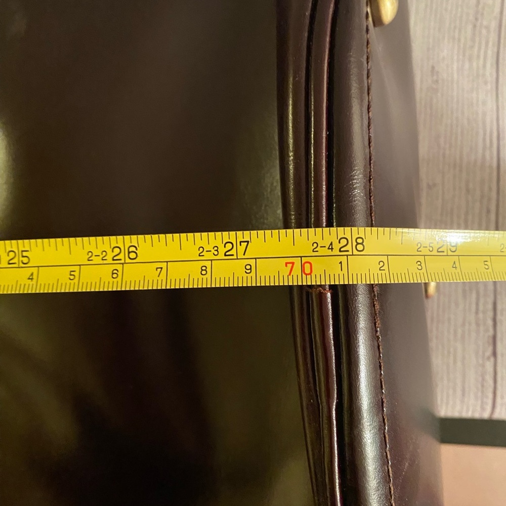 Patricia Nash leather leopard print bucket Bag - Picture 11 of 14